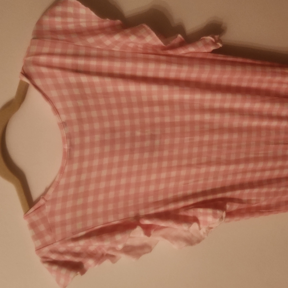 NWT BOOHOO PINK RUFFLE DRESS - Picture 3 of 11